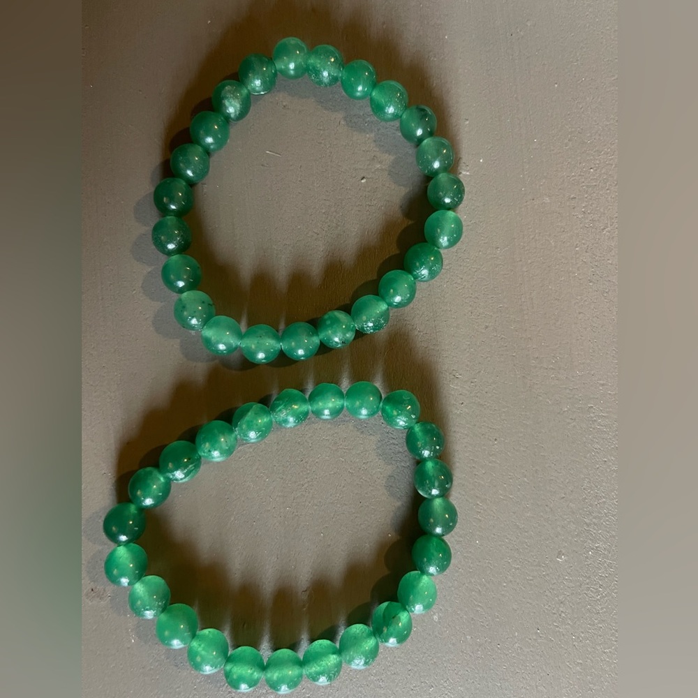 Green Aventurine bracelets 2